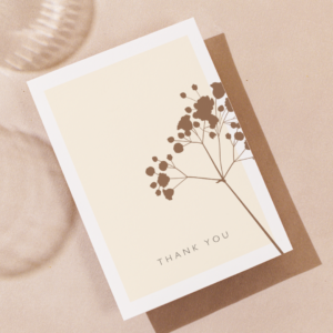 thank you card